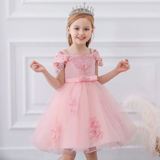 Blossoming Elegance: First Communion and Summer Flower Girl Dresses for Weddings and Birthdays"