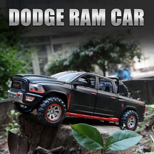 1:32 Simulation Alloy Car Model New Dodge Ram TRX Pickup