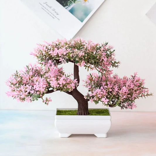 Artificial Bonsai  Plants  Small Tree  For Any Room You Desire.