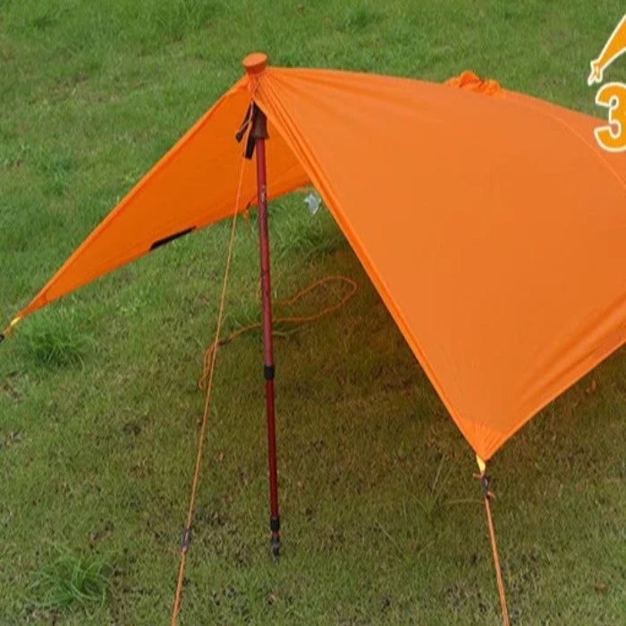 3F Ul Gear Ultralight 15D Nylon Rain Jacket, Hiking Cycling  Outdoor Camping Mini Tarp Multifunction Sun Shelter Tarp