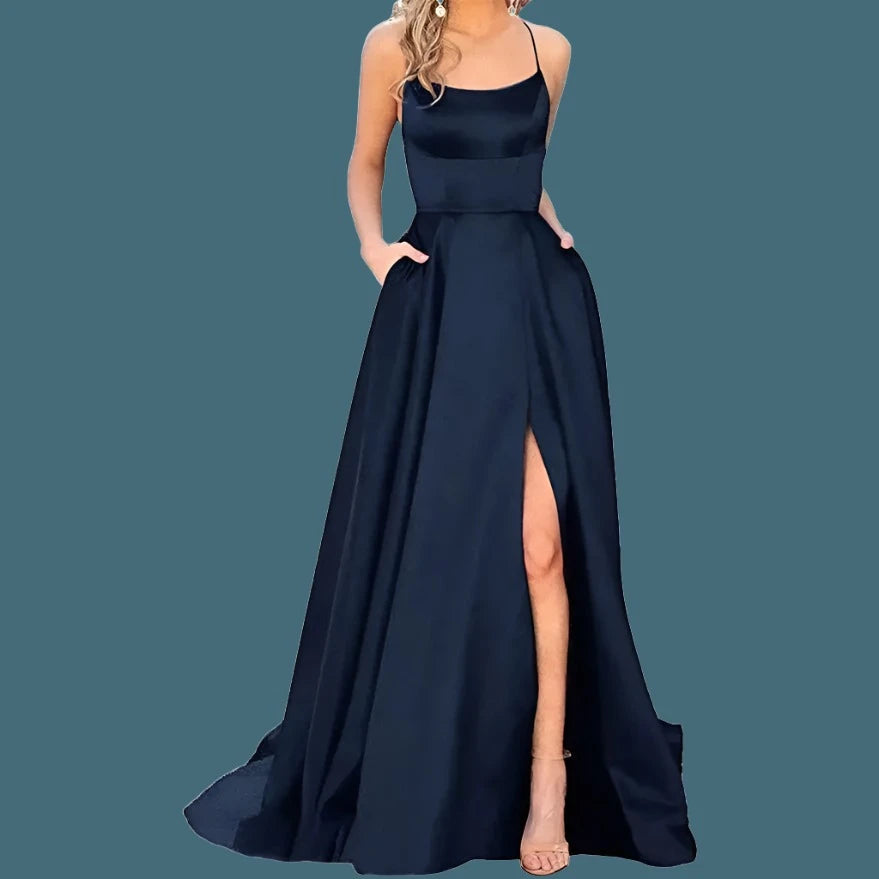 "Elegance Within Reach: Plus-Size Velvet One-Shoulder Evening Gown - Affordable Sophistication for Special Occasions"