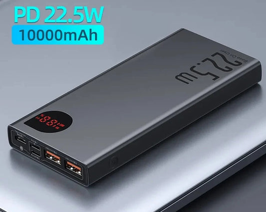 Power Bank 10000mAh with 22.5W PD Fast Charging Powerbank Portable Battery Charger For iPhone 15 14 13 12 Pro Max Xiaomi