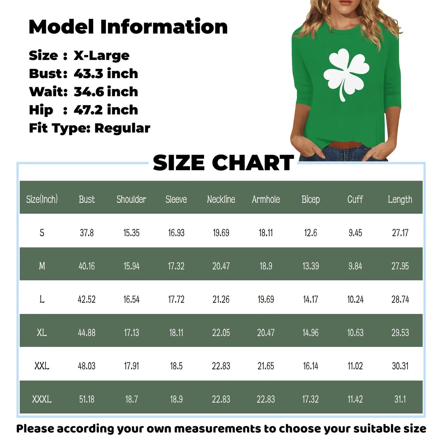 clovers Irish pring t shirt Lucky St Patrick’s Day Shirt Comfort Color High Street Fashion Shamrock Basic Tees female tops