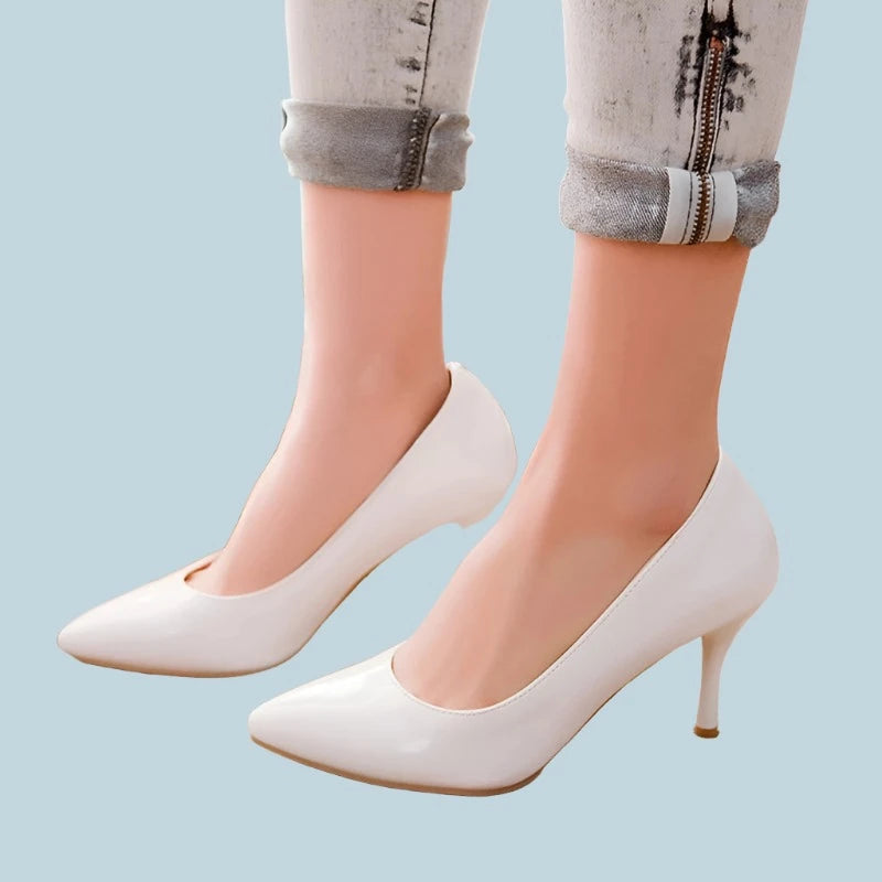 "Chic Elegance: 2024 Spring Collection - Women's Pointed Toe High Heel Pumps"
