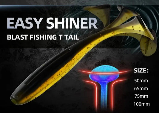 " Easy Shiner Fishing Lures: Lifelike Soft Baits for Carp Fishing in Multiple Sizes"