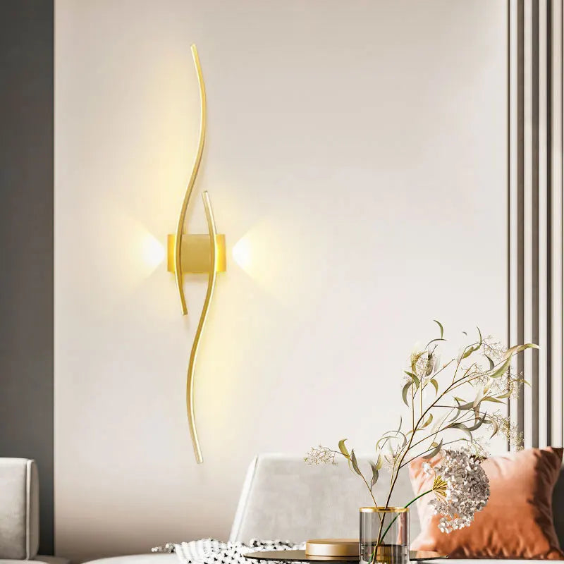 Indoor LED Wall Lights for Bedroom Bedside Up & Down LED Wall  Lighting Fixtures