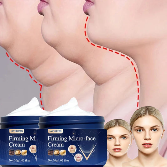 "Contour Craft: V-Shaped Beauty - Your Solution to Sculpted Jawlines and Firmer Faces!"