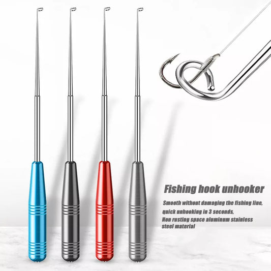 Fishing Hook  Deep Throat Quick Uncoupling For Carp Fishing Accessories Tools Goods Stainless Steel Safety Extractor