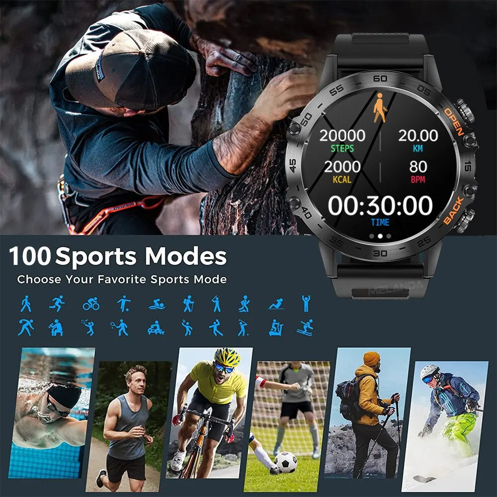 "Meet the  K52: Your Ultimate Companion for Smart Fitness Tracking and Seamless Connectivity"
