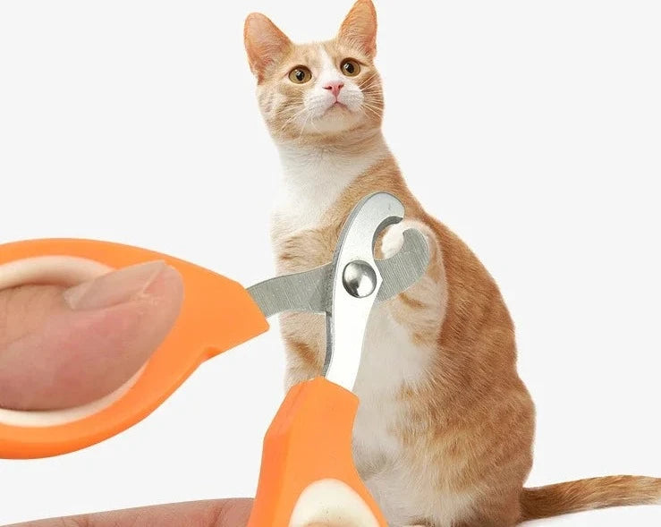 "PawsTrim: Professional Nail Clippers for Cats and Small Dogs - Precision Grooming for Happy Paws"
