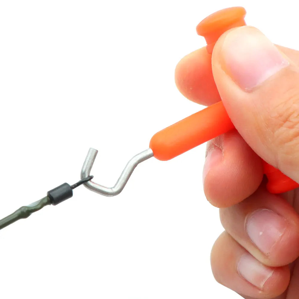 "Essential Carp Fishing Tools Set: Precision Knot Tying and Rig Assembly for Optimal Performance"